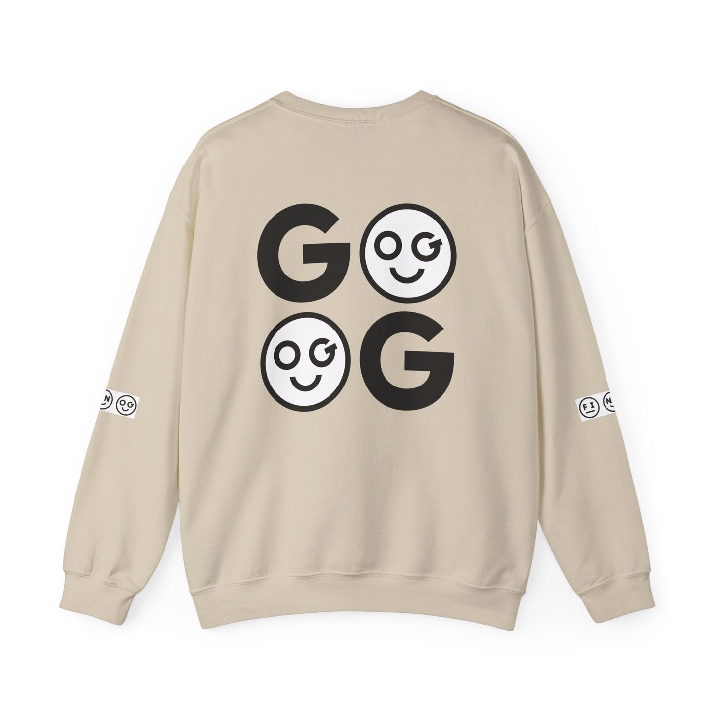 GO dark Unisex Crewneck Sweatshirt - OG Garments