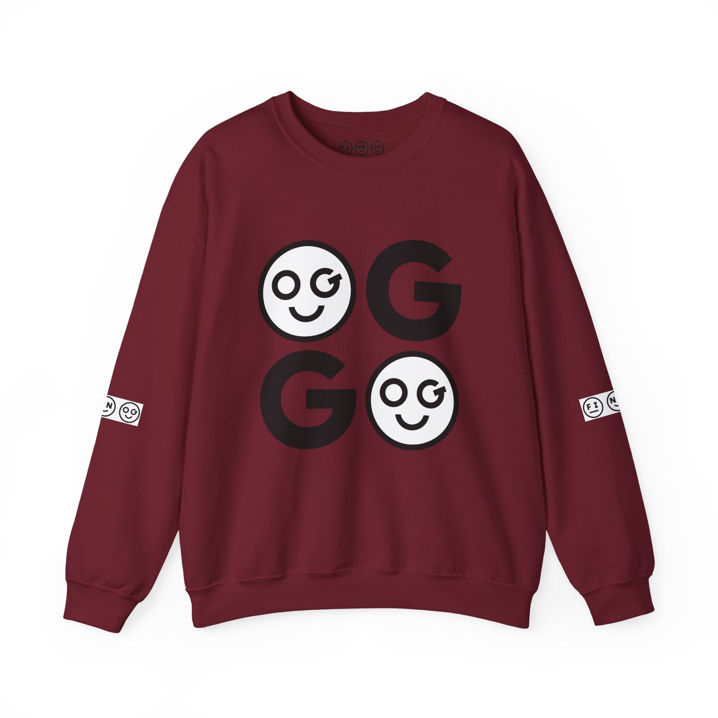 GO dark Unisex Crewneck Sweatshirt - OG Garments