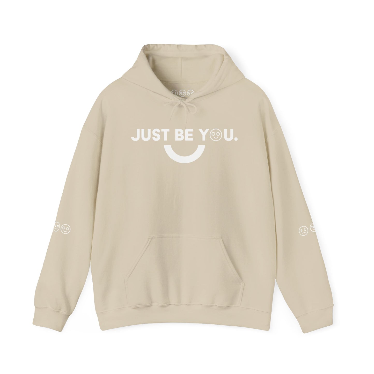 Just be you light Unisex Hooded Sweatshirt - OG Garments