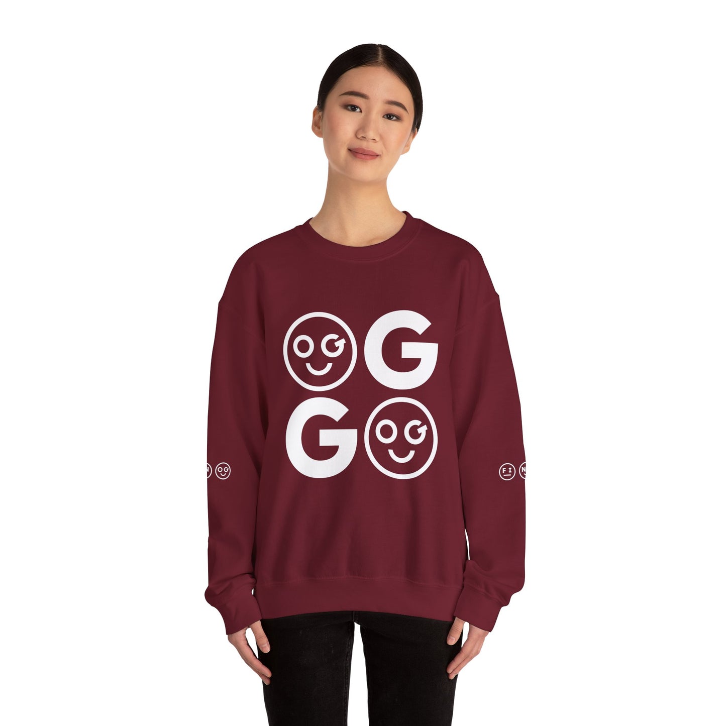 GO light Unisex Crewneck Sweatshirt - OG Garments