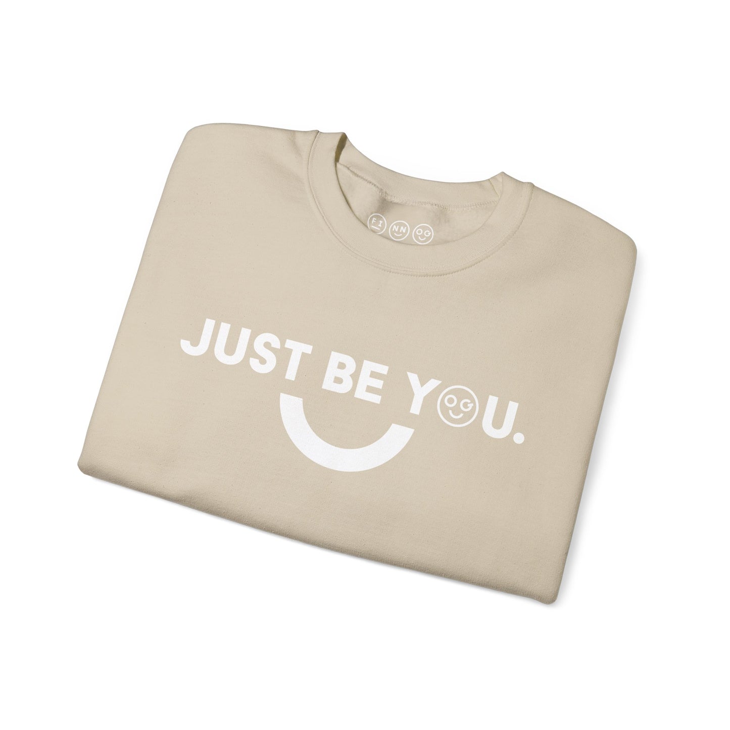 Just be you light Unisex Crewneck Sweatshirt - OG Garments