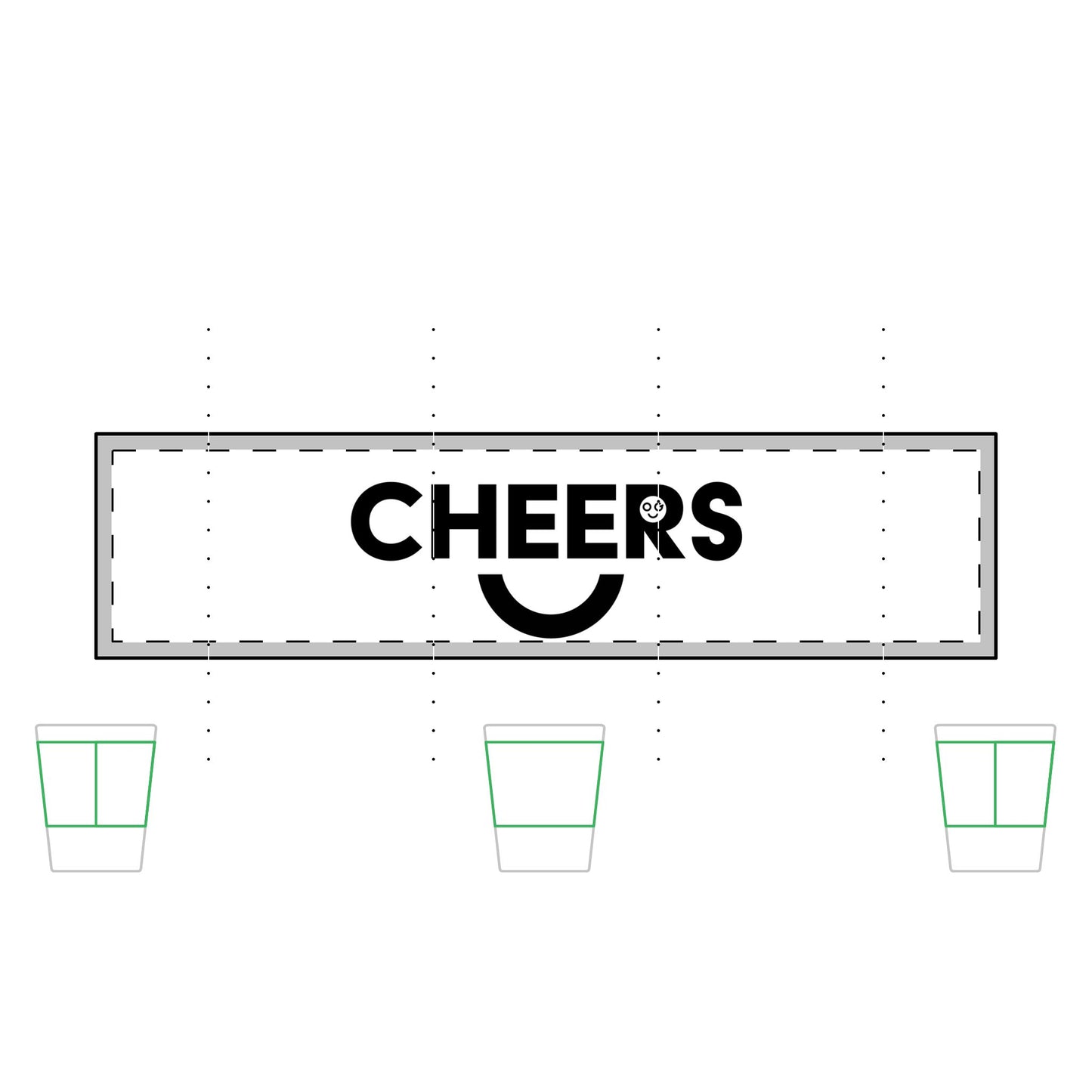 Cheers Shot Glass - OG Garments