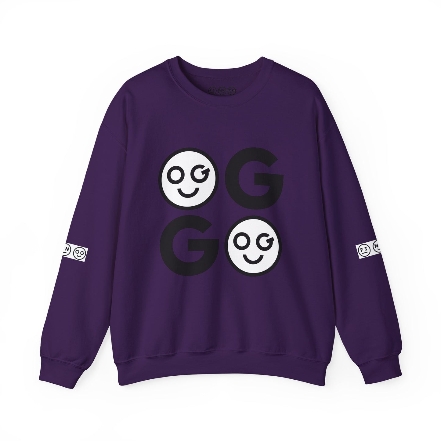 GO dark Unisex Crewneck Sweatshirt - OG Garments