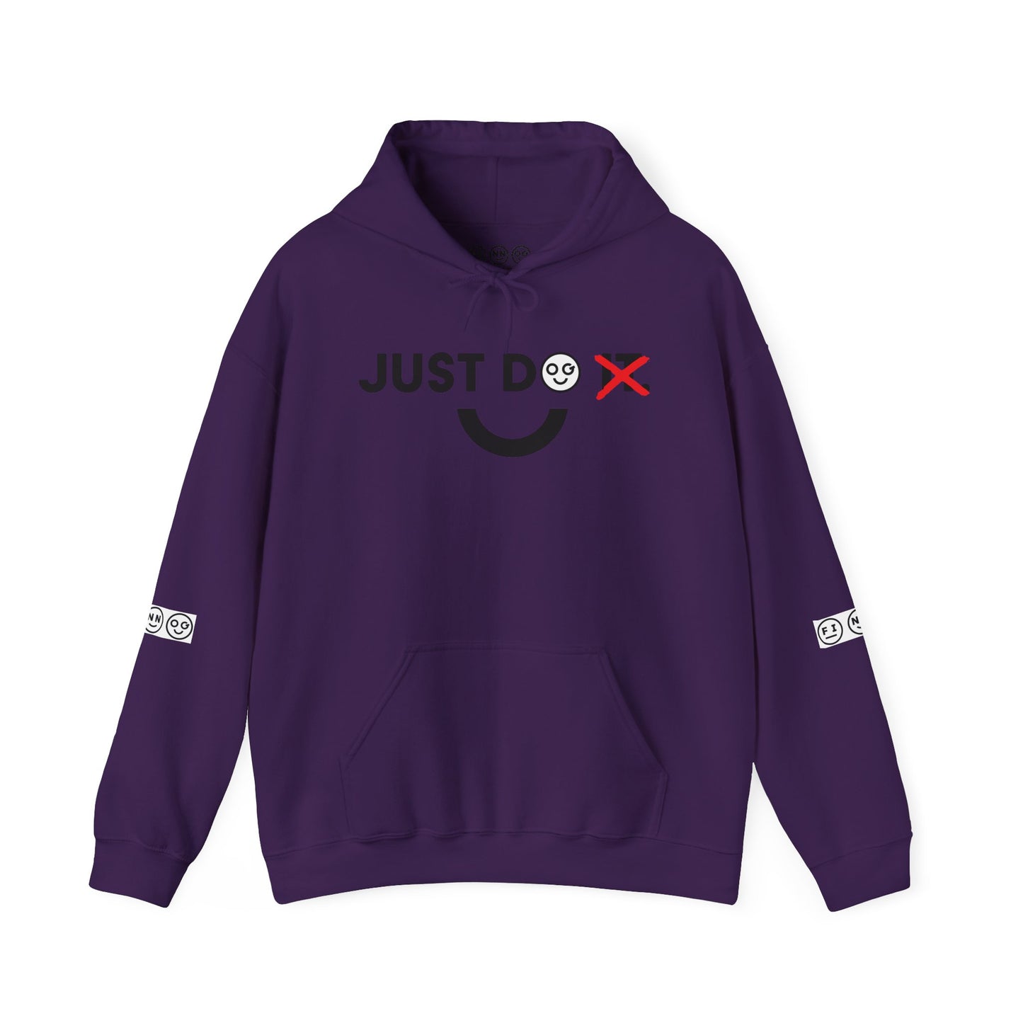 Just do dark Unisex Hooded Sweatshirt - OG Garments
