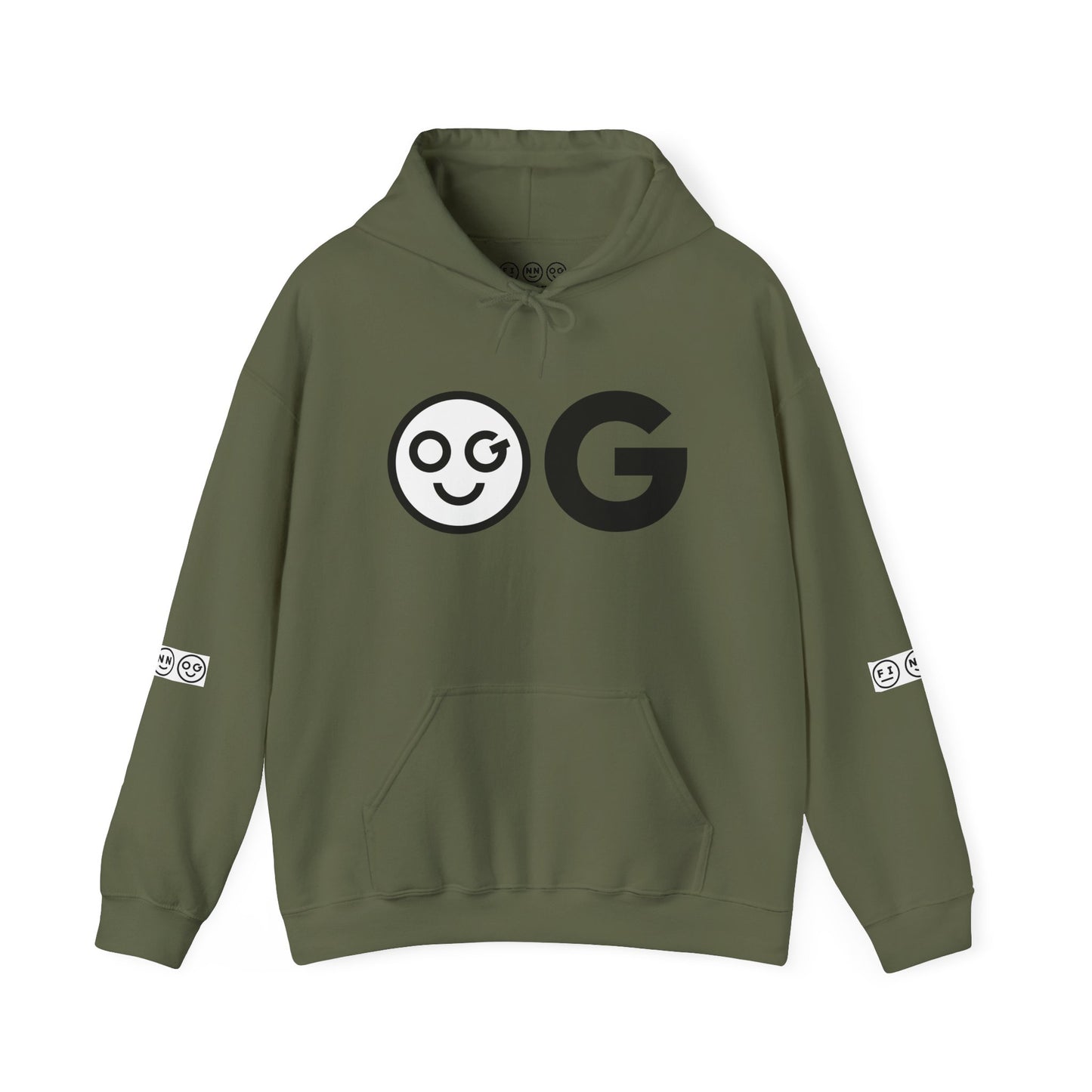 GO dark Unisex Hooded Sweatshirt - OG Garments