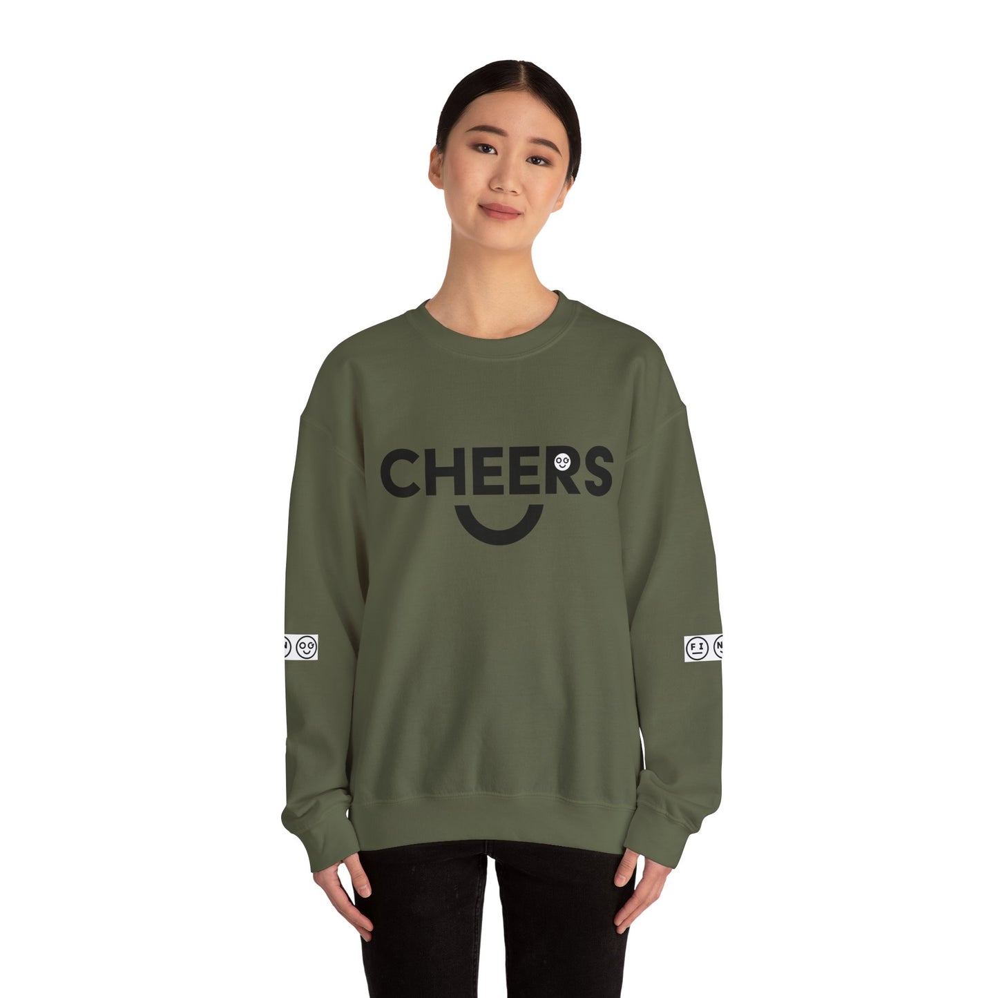 Cheers dark Unisex Crewneck Sweatshirt - OG Garments