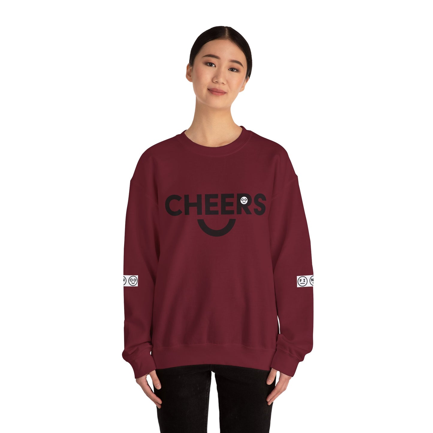 Cheers dark Unisex Crewneck Sweatshirt - OG Garments