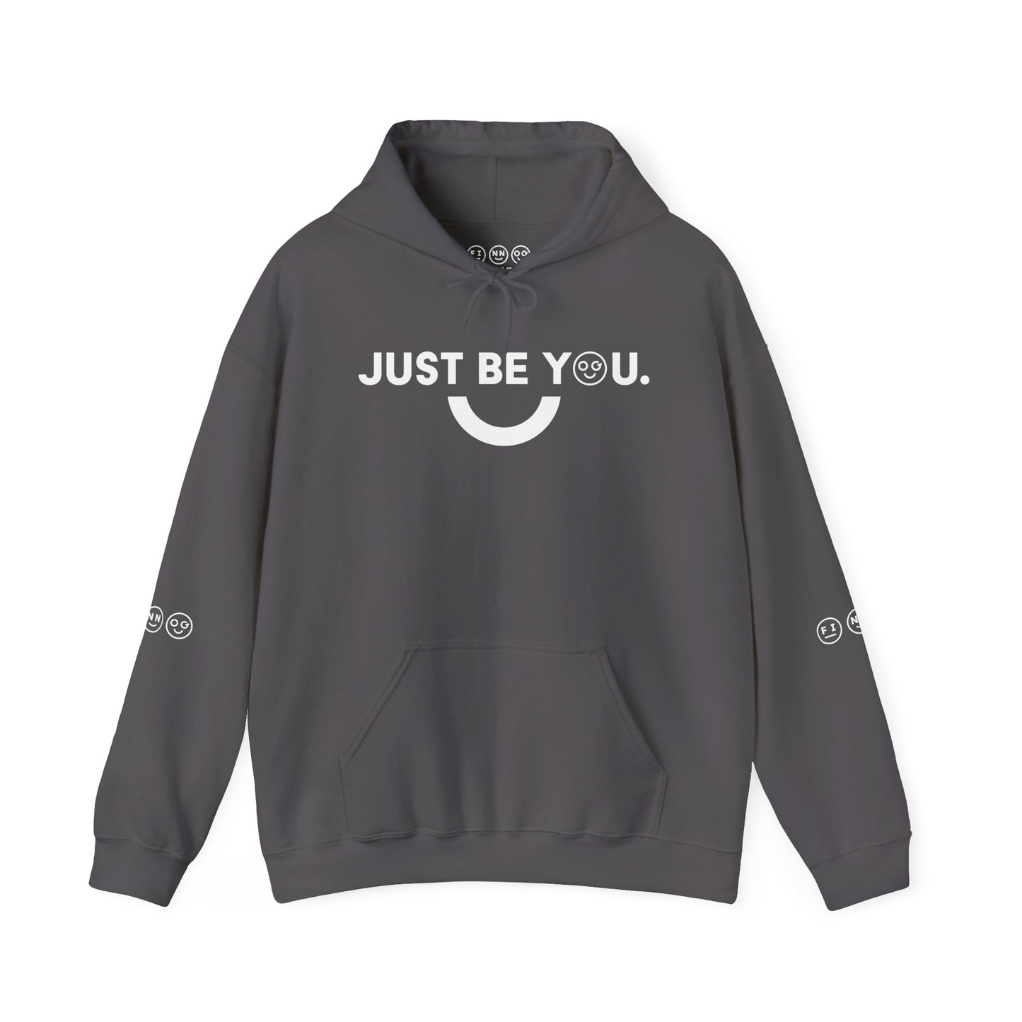 Just be you light Unisex Hooded Sweatshirt - OG Garments