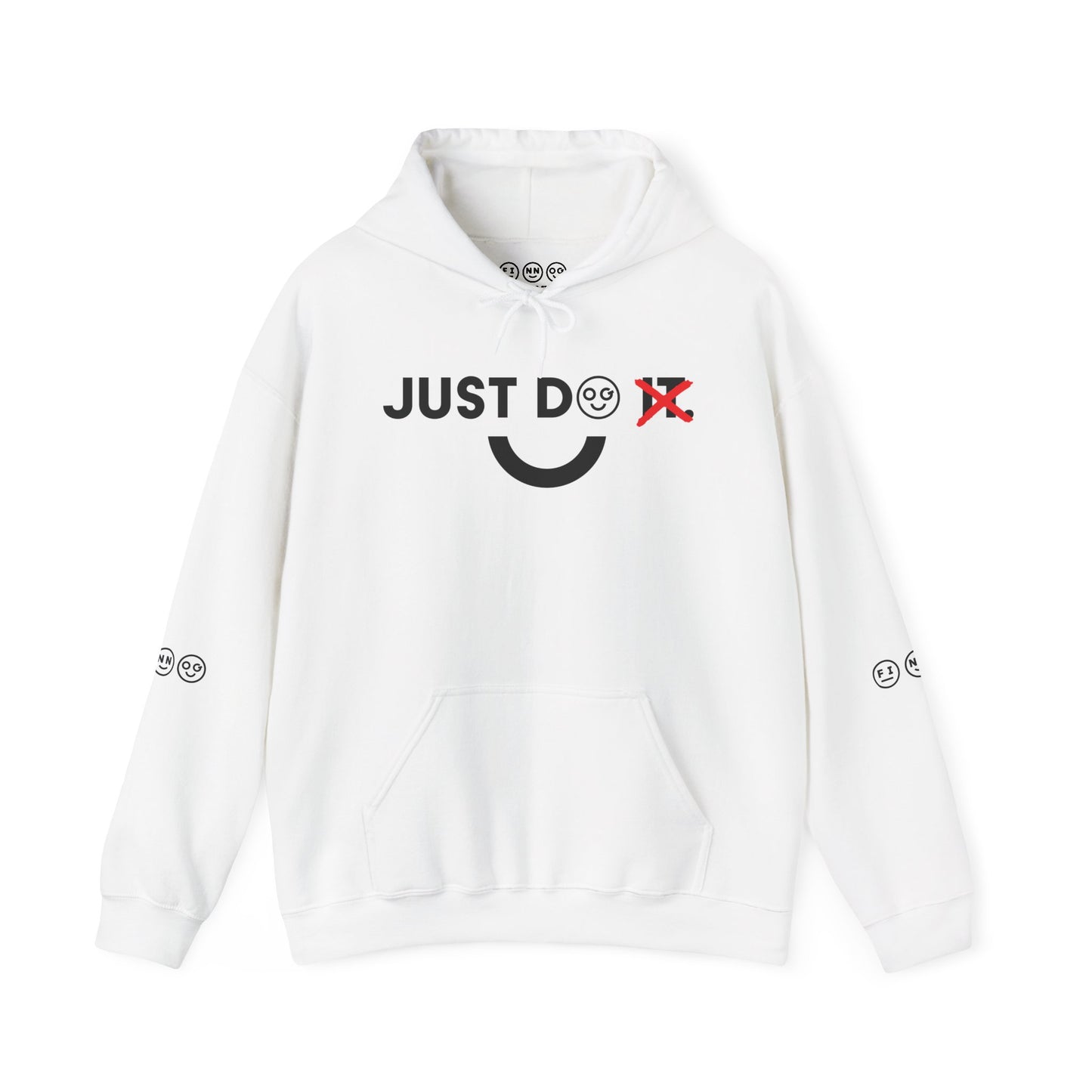 Just do dark Unisex Hooded Sweatshirt - OG Garments