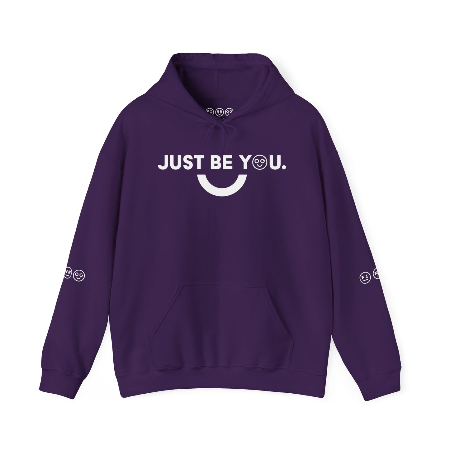 Just be you light Unisex Hooded Sweatshirt - OG Garments