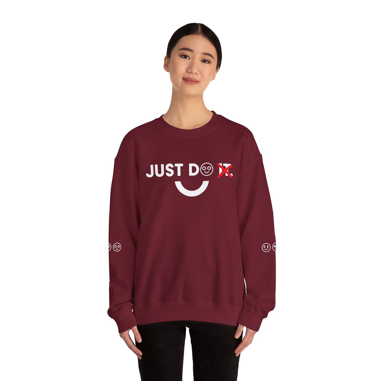 Just do light Unisex Crewneck Sweatshirt - OG Garments