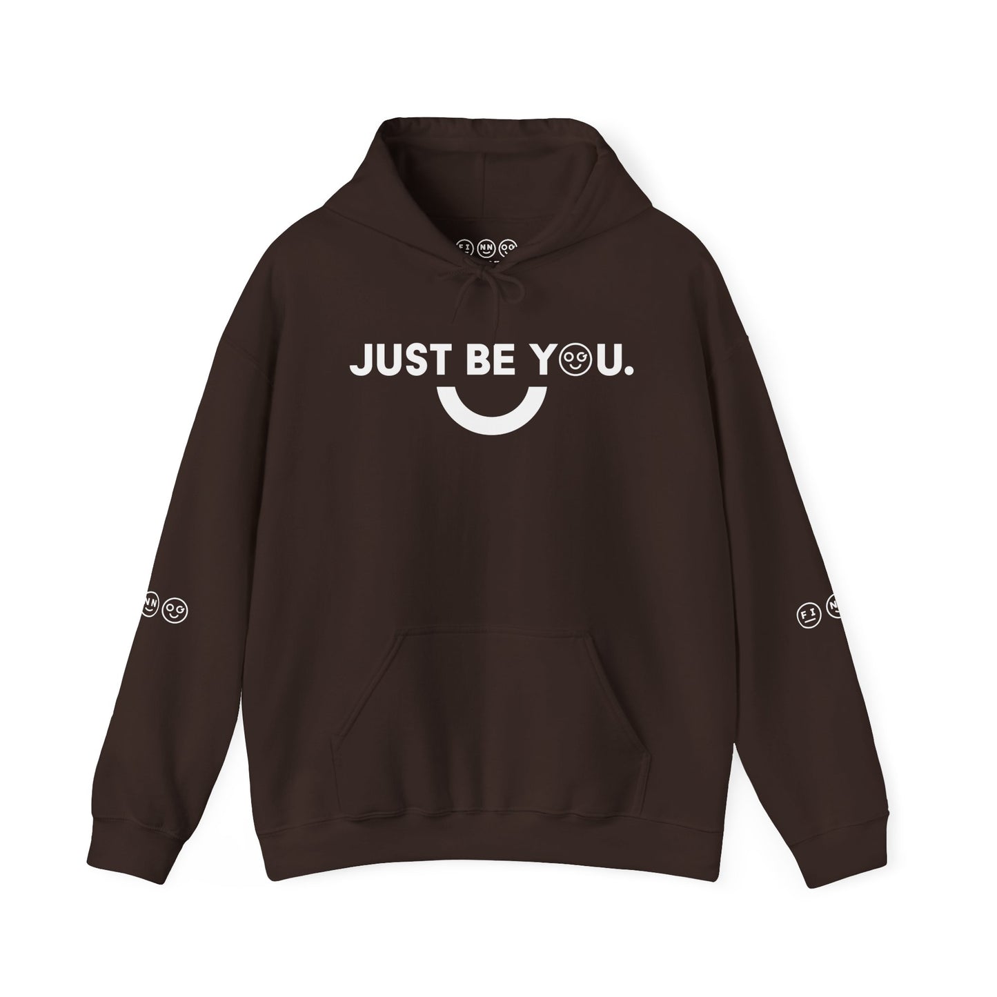 Just be you light Unisex Hooded Sweatshirt - OG Garments