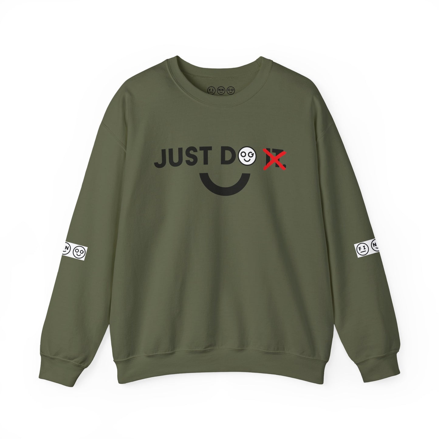 Just do dark Unisex Crewneck Sweatshirt - OG Garments