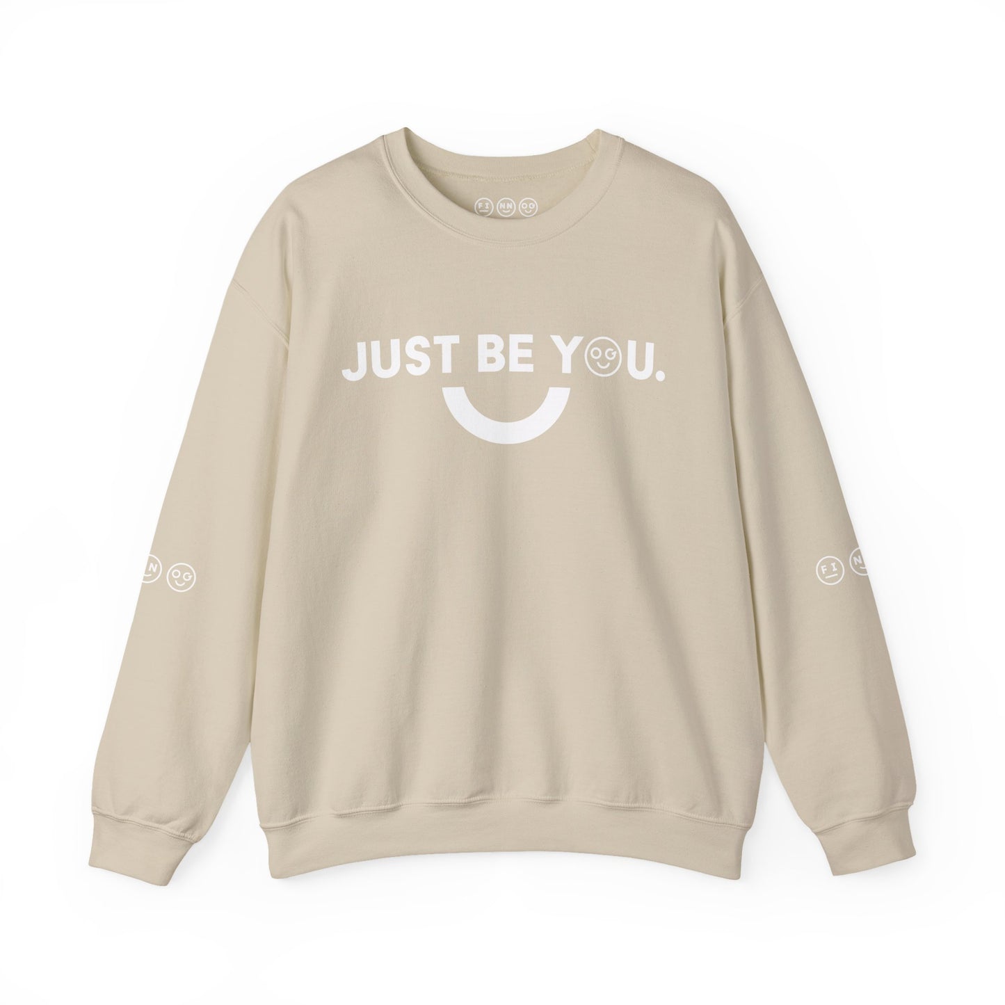 Just be you light Unisex Crewneck Sweatshirt - OG Garments