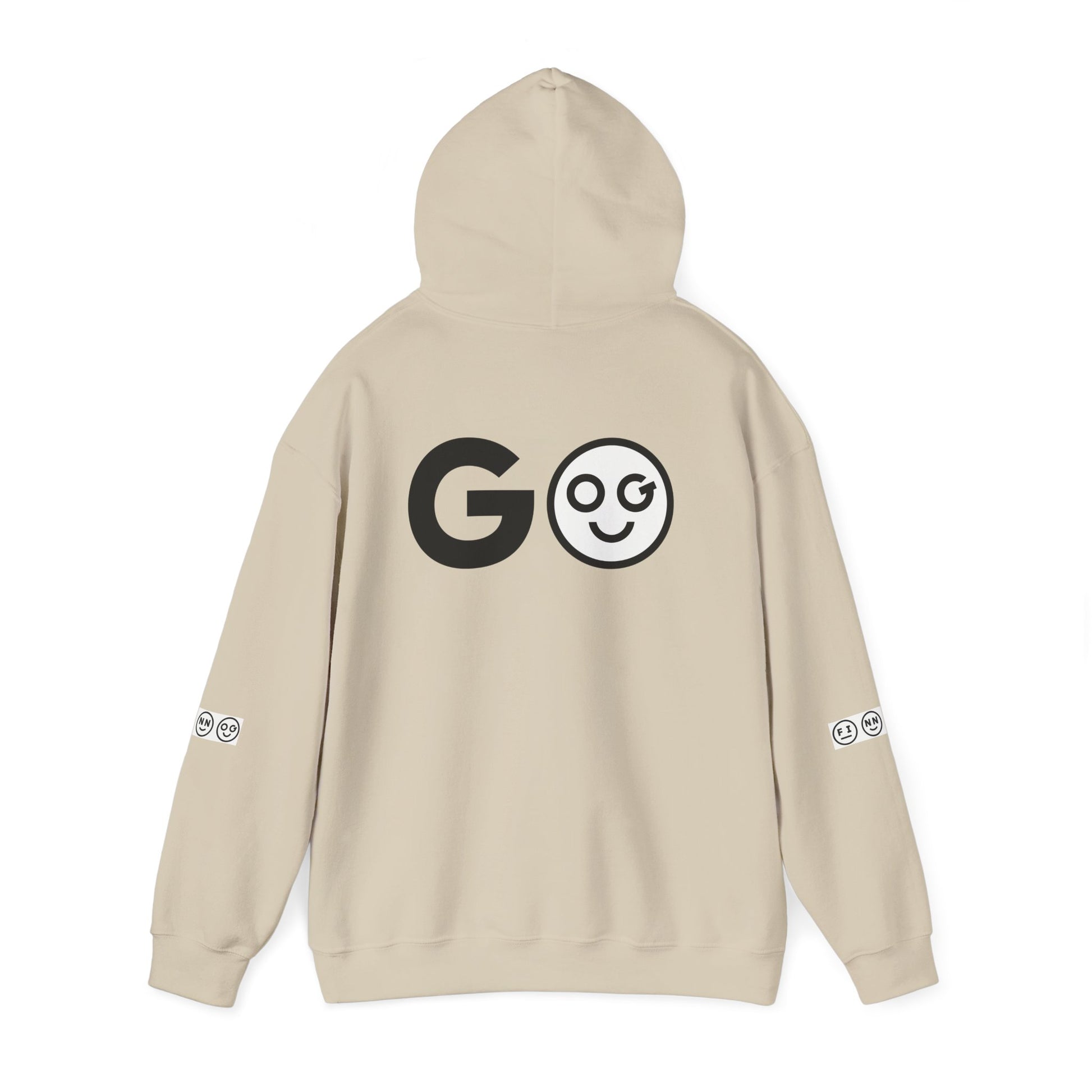 GO dark Unisex Hooded Sweatshirt - OG Garments