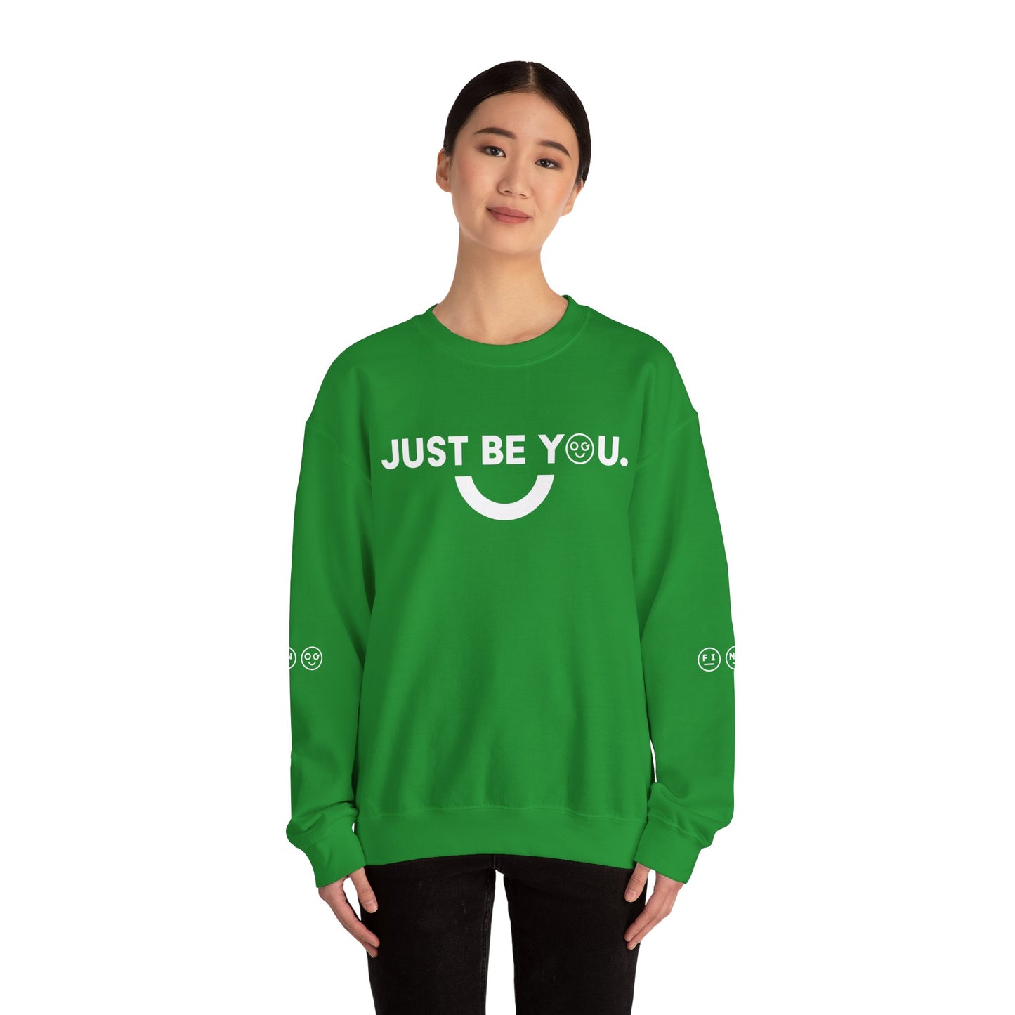 Just be you light Unisex Crewneck Sweatshirt