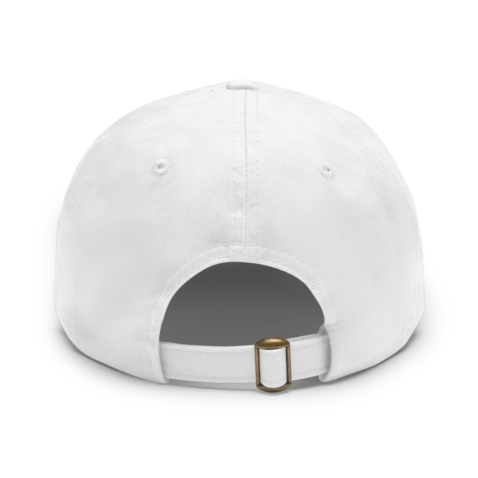 OG Dad Hat with Leather Patch (Round) - OG Garments