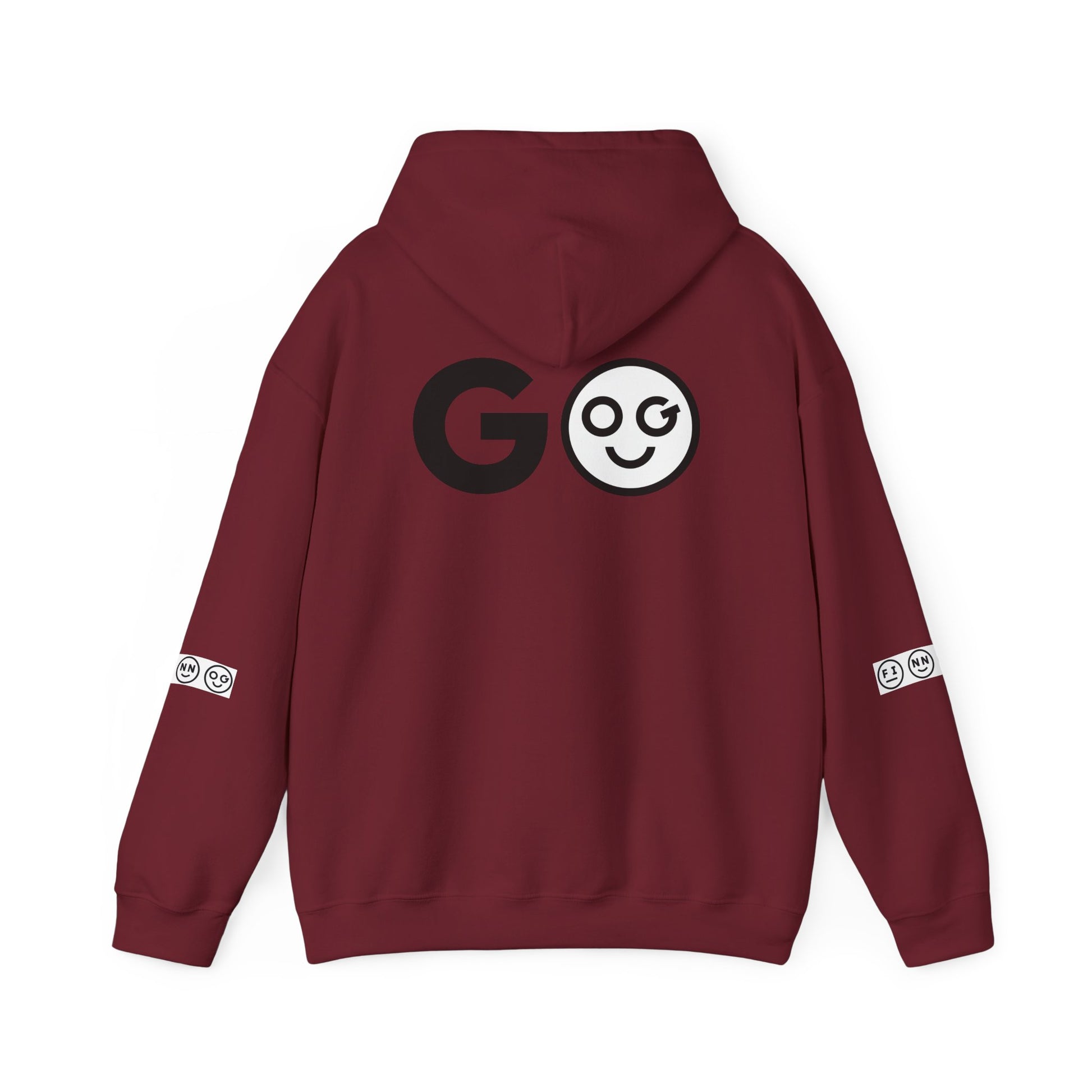 GO dark Unisex Hooded Sweatshirt - OG Garments
