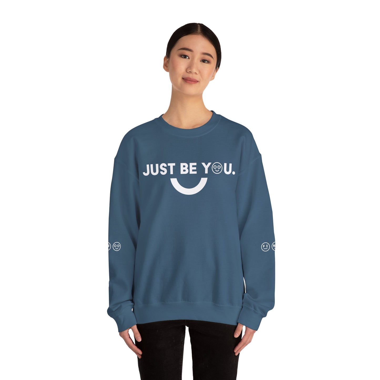 Just be you light Unisex Crewneck Sweatshirt