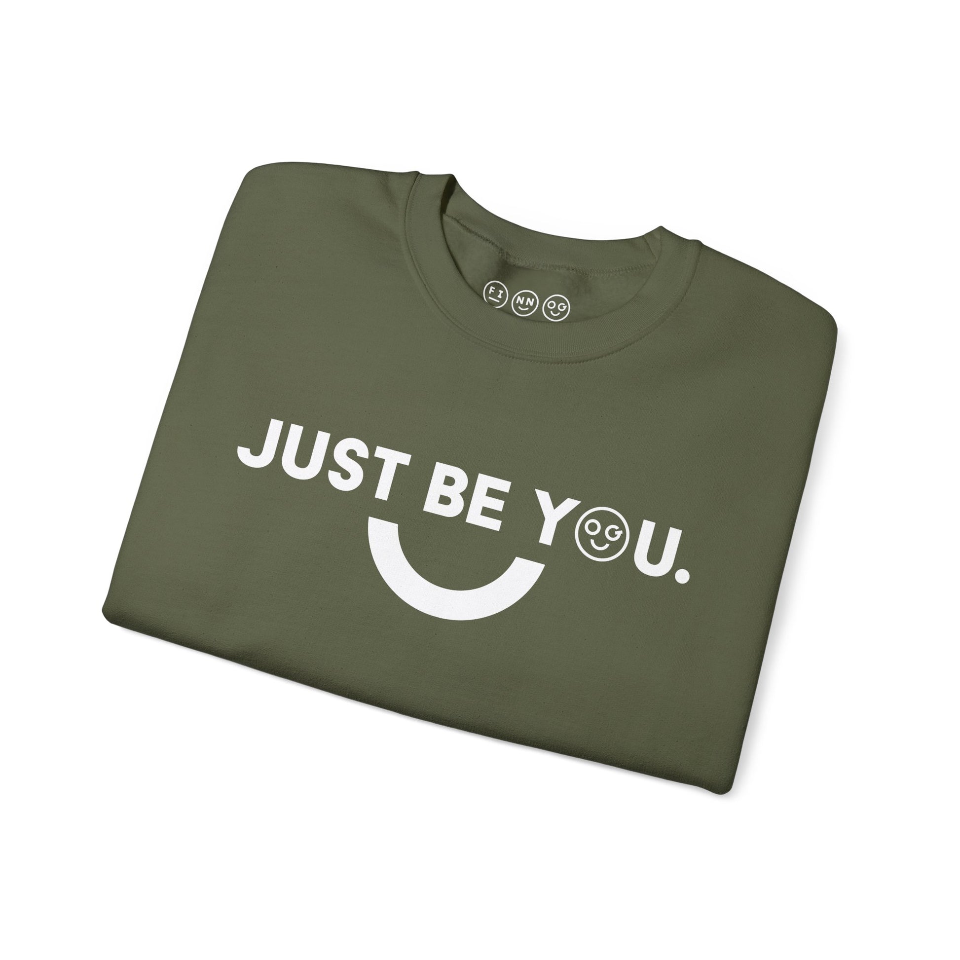 Just be you light Unisex Crewneck Sweatshirt - OG Garments