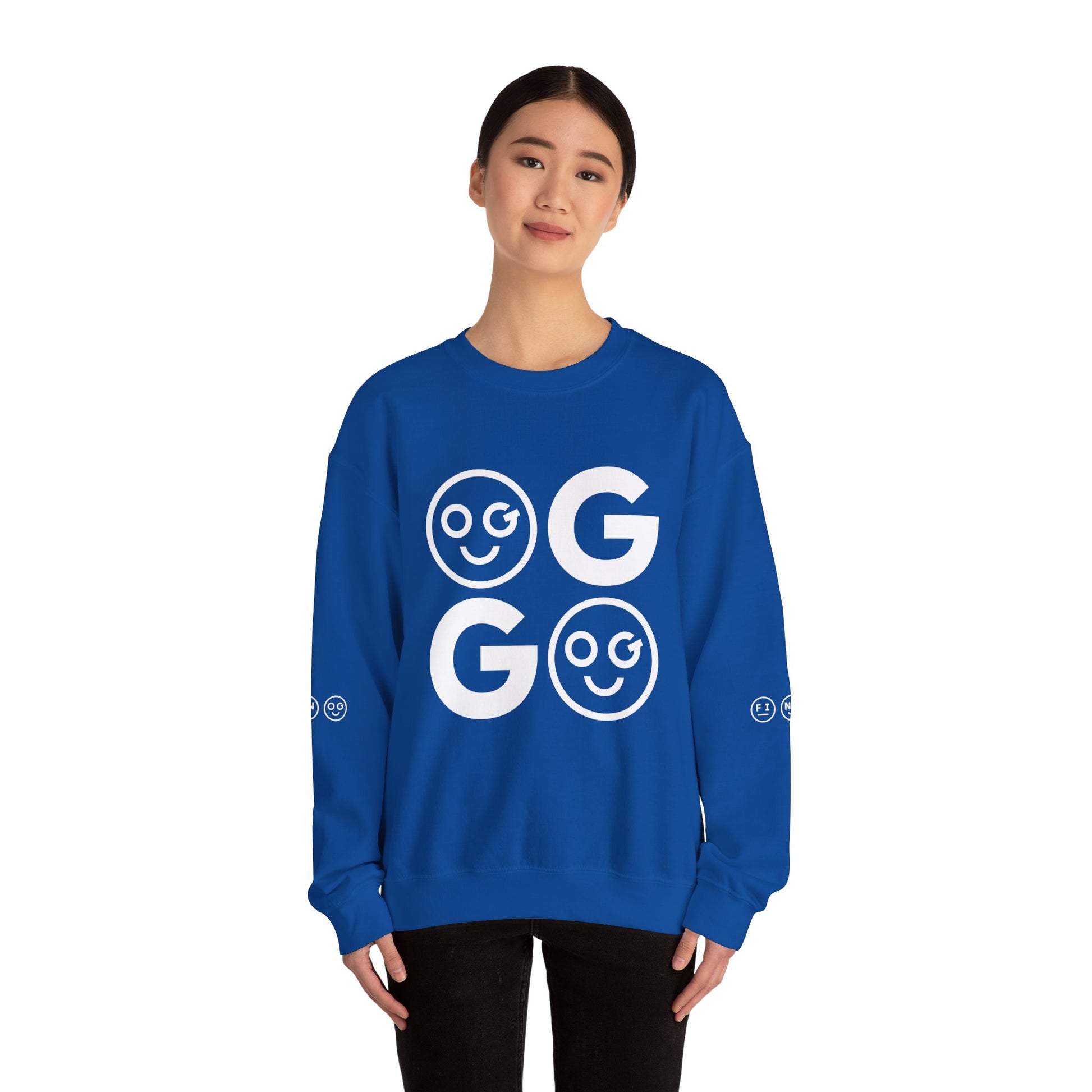 GO light Unisex Crewneck Sweatshirt - OG Garments