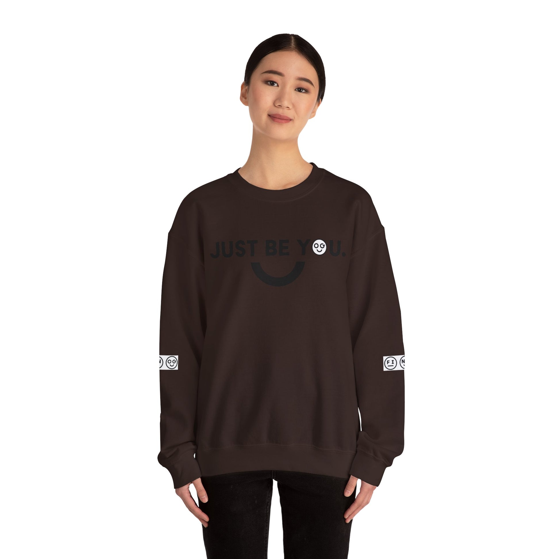 Just be you dark Unisex Crewneck Sweatshirt - OG Garments