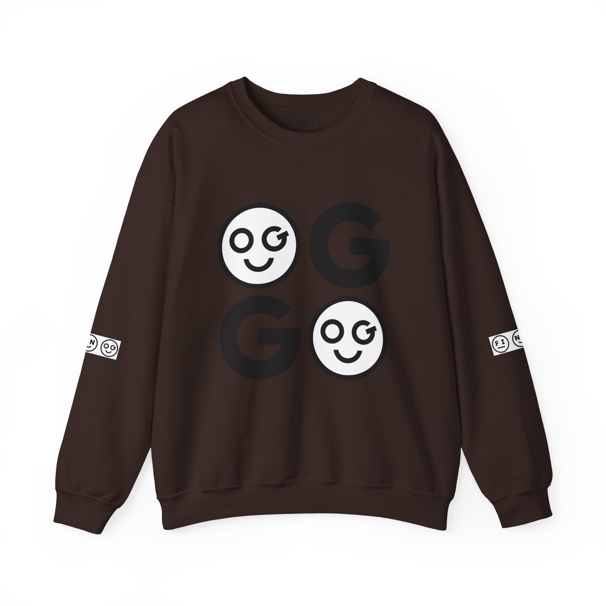 GO dark Unisex Crewneck Sweatshirt - OG Garments