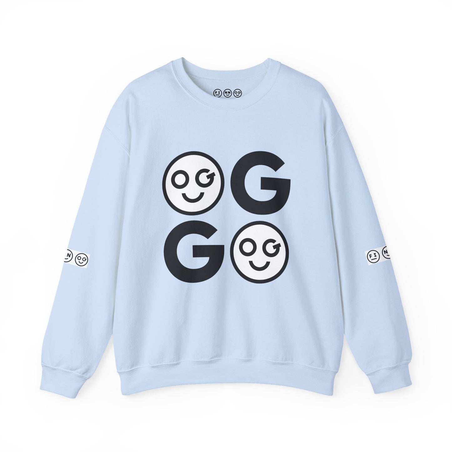 GO dark Unisex Crewneck Sweatshirt - OG Garments