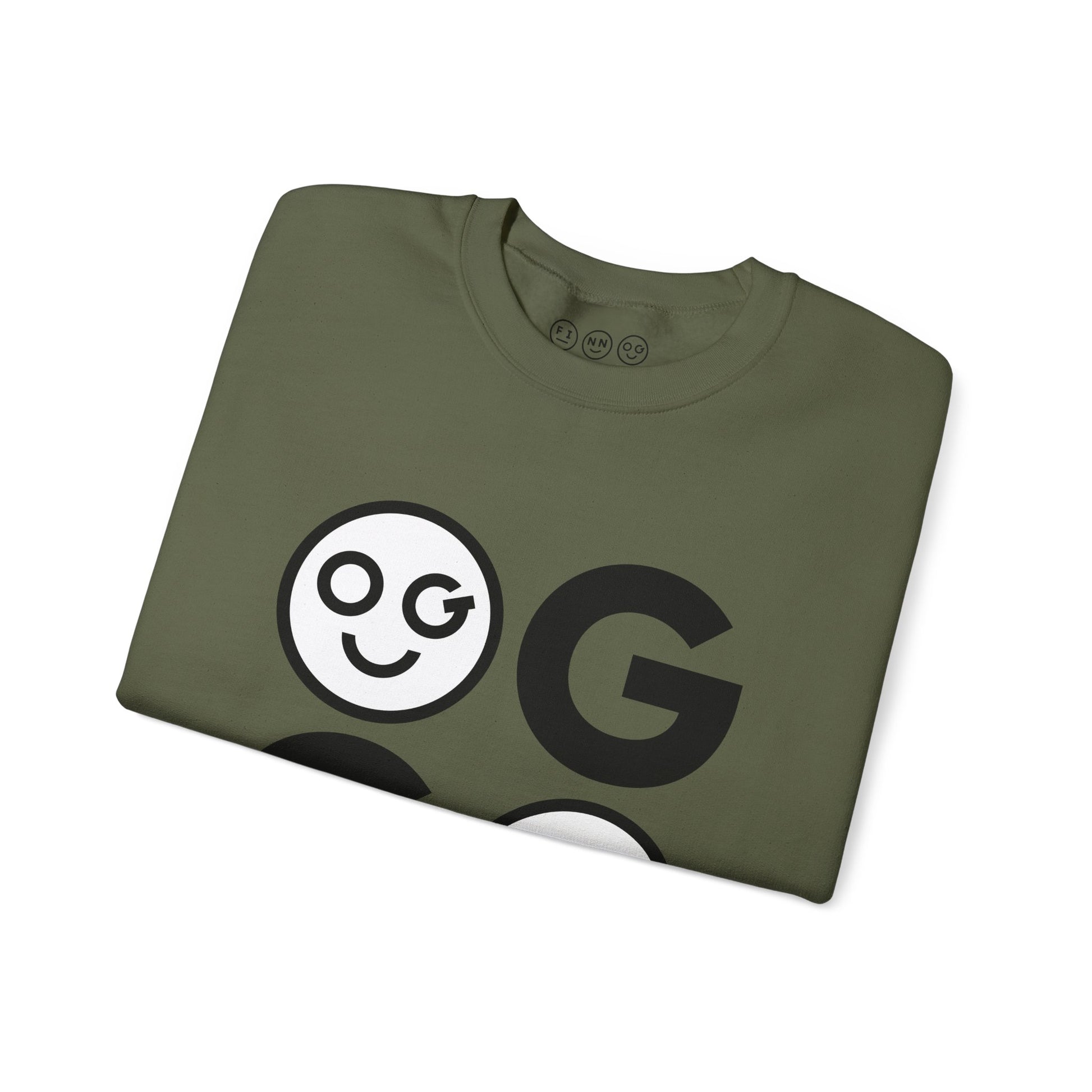 GO dark Unisex Crewneck Sweatshirt - OG Garments