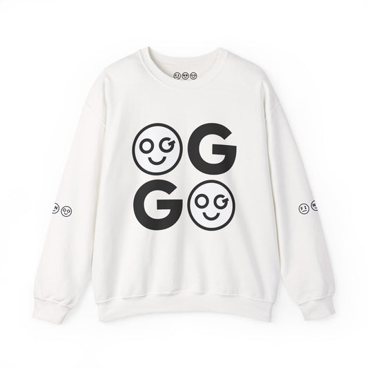 GO dark Unisex Crewneck Sweatshirt - OG Garments