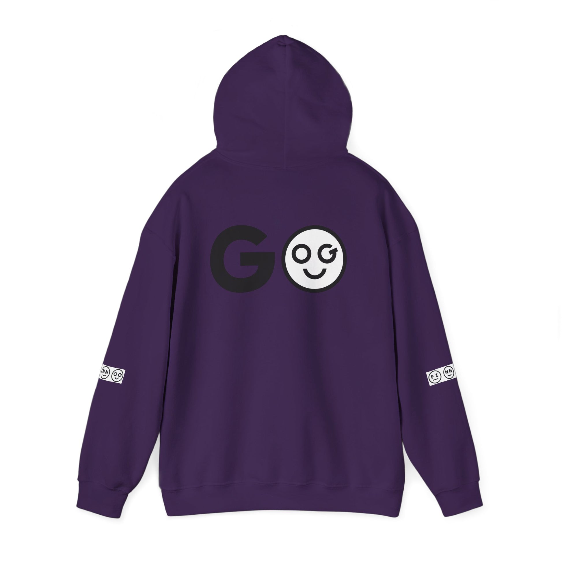 GO dark Unisex Hooded Sweatshirt - OG Garments