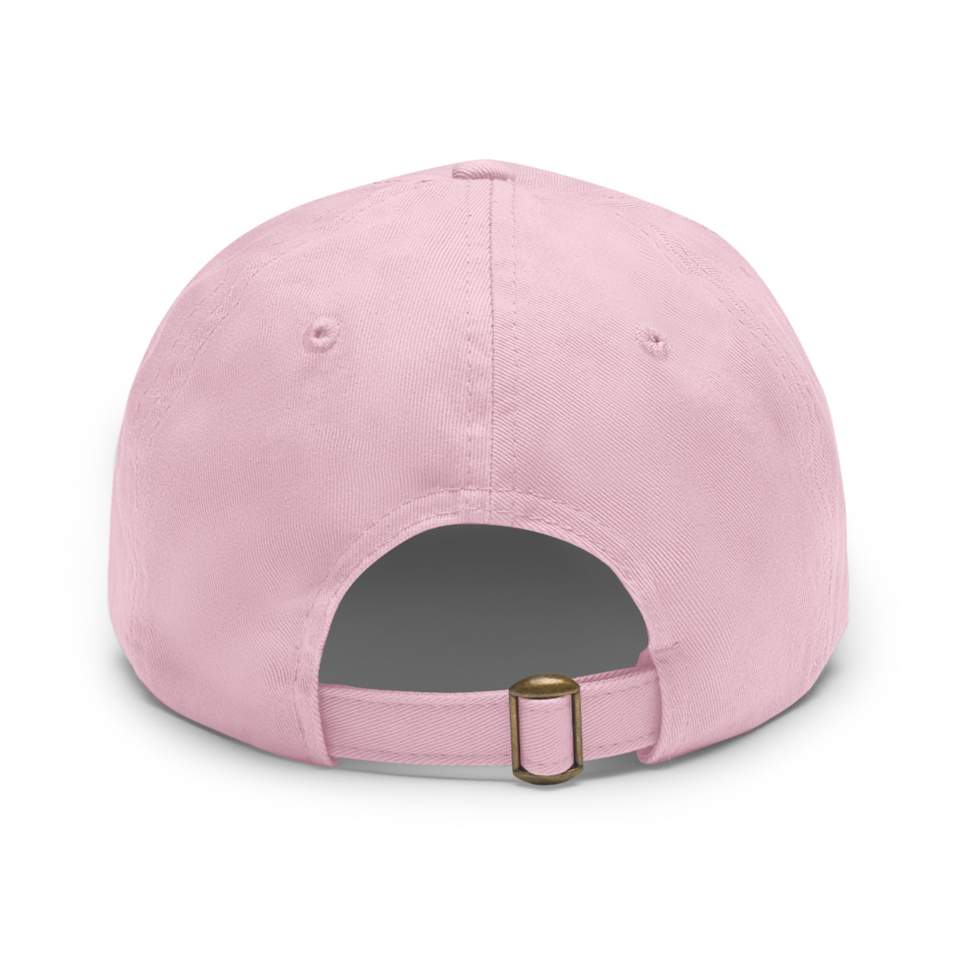 OG Dad Hat with Leather Patch (Round) - OG Garments