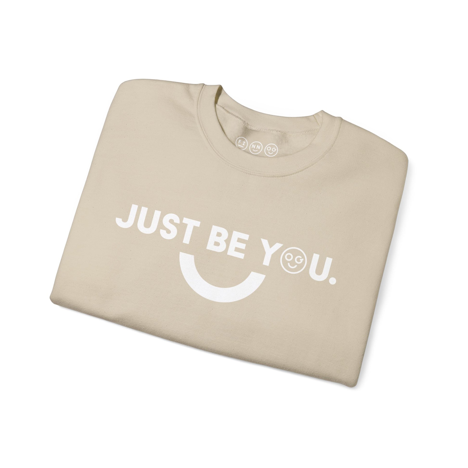 Just be you light Unisex Crewneck Sweatshirt - OG Garments