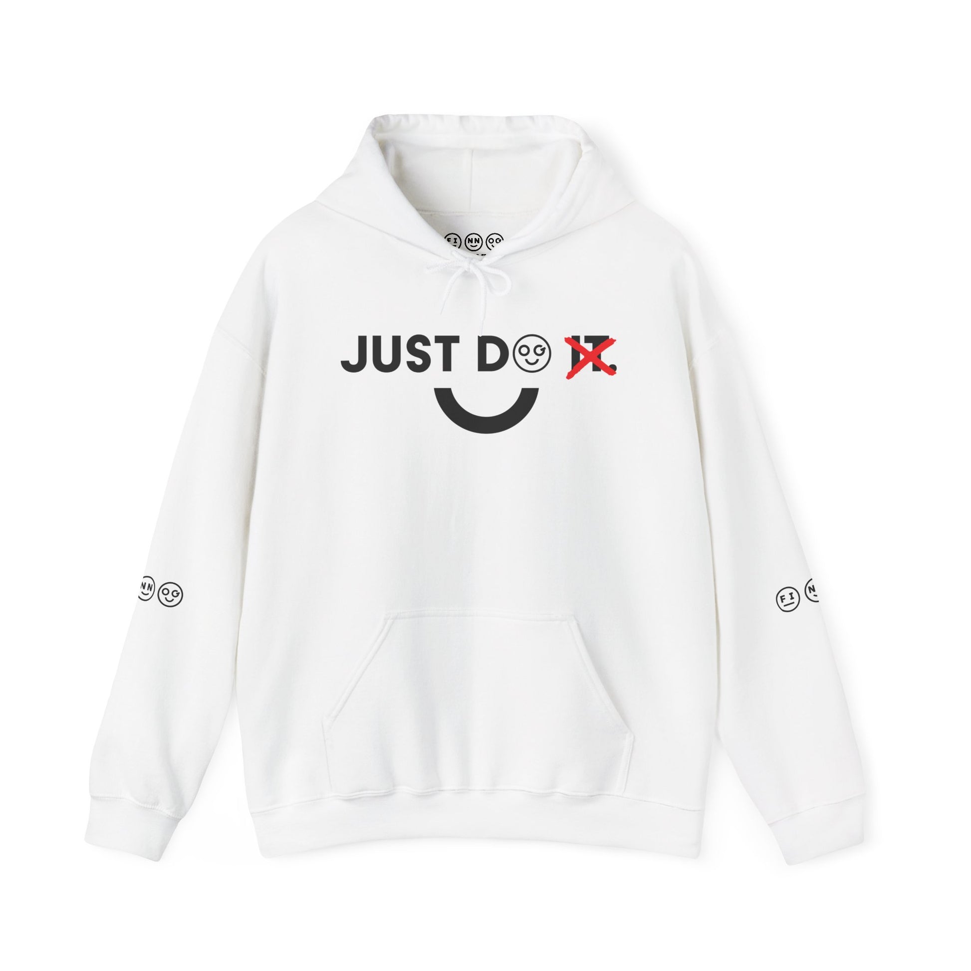 Just do dark Unisex Hooded Sweatshirt - OG Garments